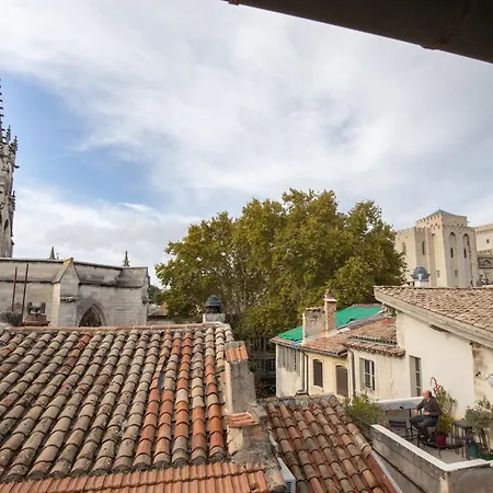 Le Ciel Du Palais - Intramuros - 2 Ch - Wifi Avignon Exterior photo